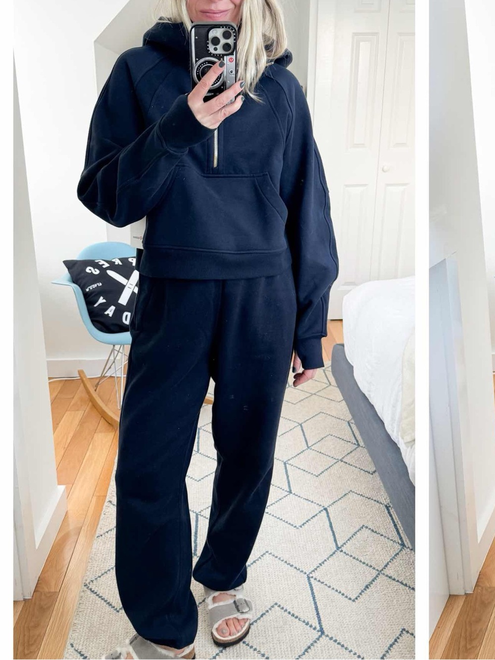 Lululemon True Navy Scuba Set
